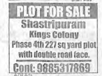 PLOTS FOR SALE