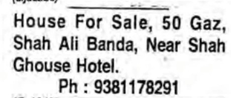 PROPERTIES FOR SALE