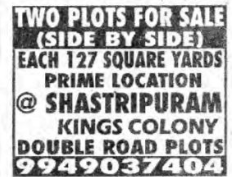PROPERTIES FOR SALE