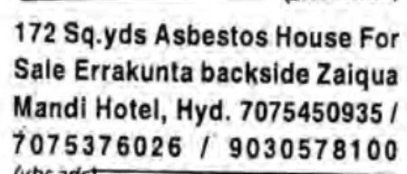 PROPERTIES FOR SALE