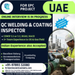 QC WELDING & COATING INSPECTOR
