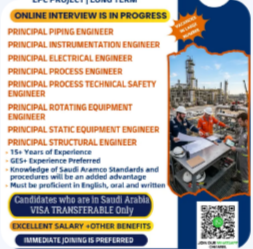 RECRUITMENT FOR SAUDI ARABIA COUNTRY