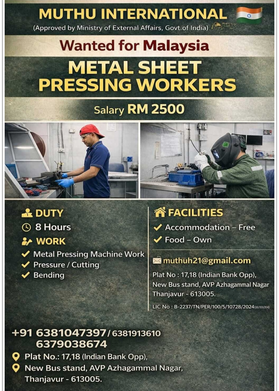 REPUTED COMPANY IS HIRING AT MALAYSIA