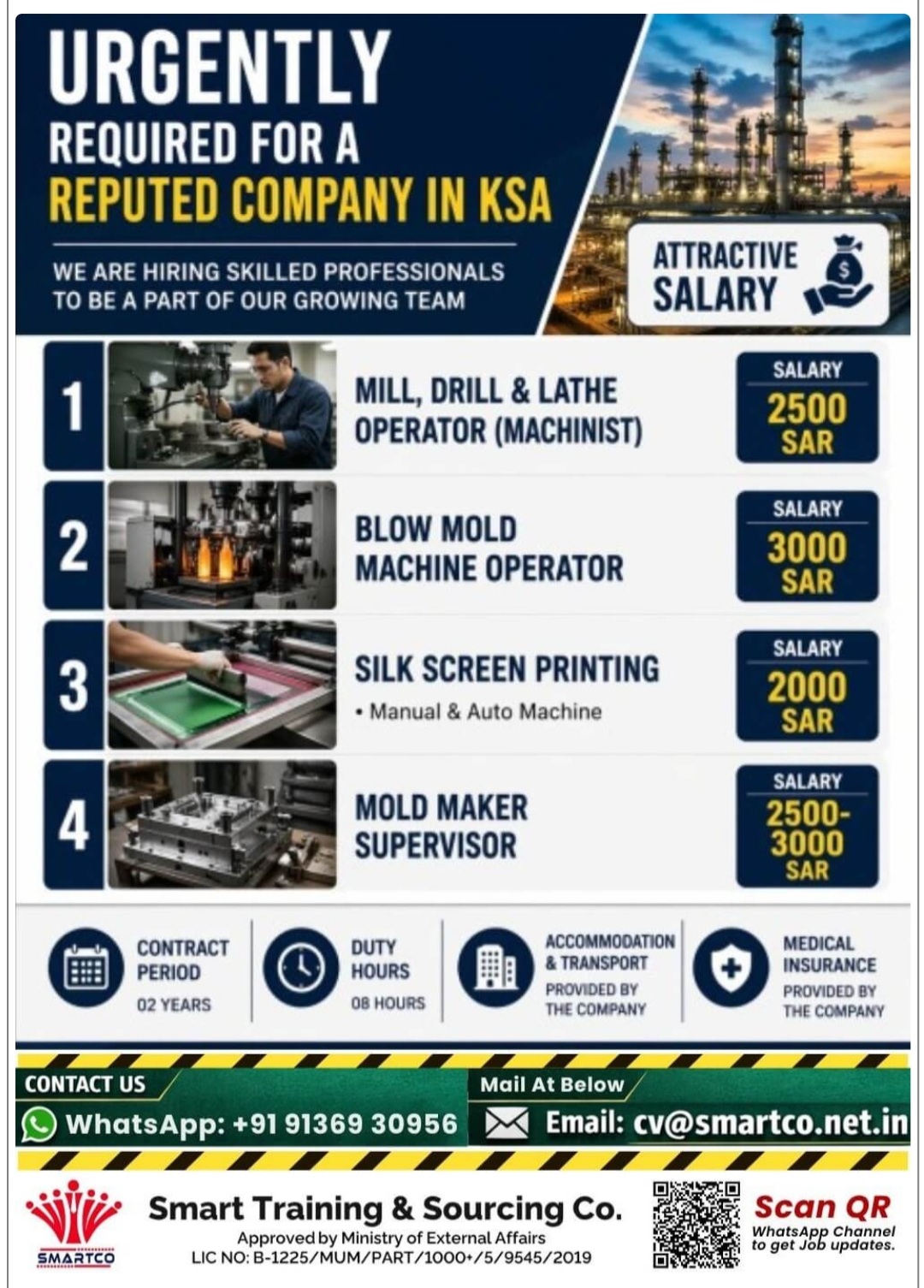 REPUTED COMPANY IS HIRING KSA