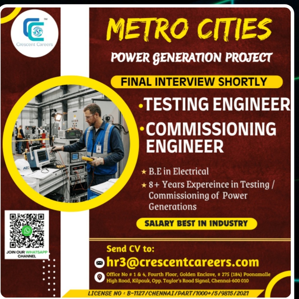 REQUIREMENT FOR METRO CITIES