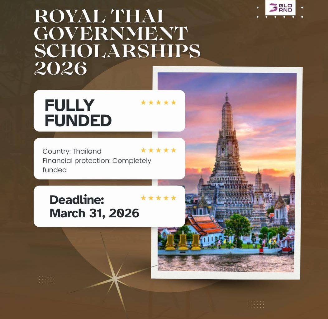 ROYAL THAI GOVERNMENT SCHOLARSHIPS 2026