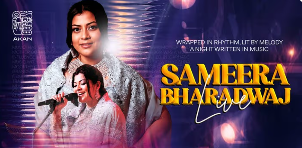 SAMEERA BHARADWAJ LIVE