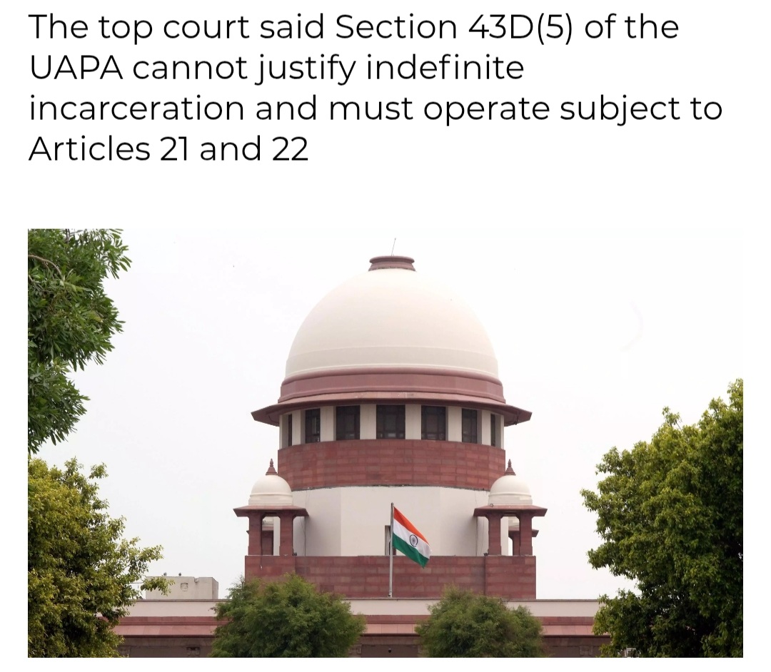SC Criticises Own Verdict Denying Bail to Umar Khalid, Imam