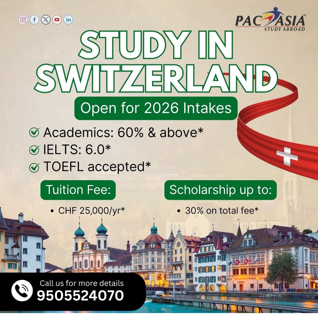 STUDY IN SWITZERLAND