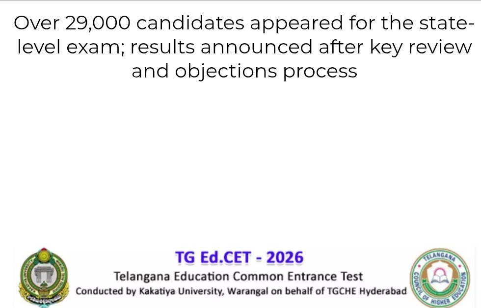TG EdCET 2026 Results Declared