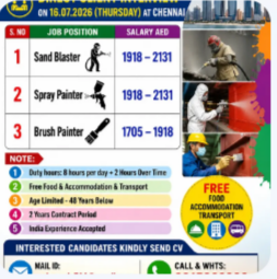 UAE (SHARJAH) – URGENT HIRING