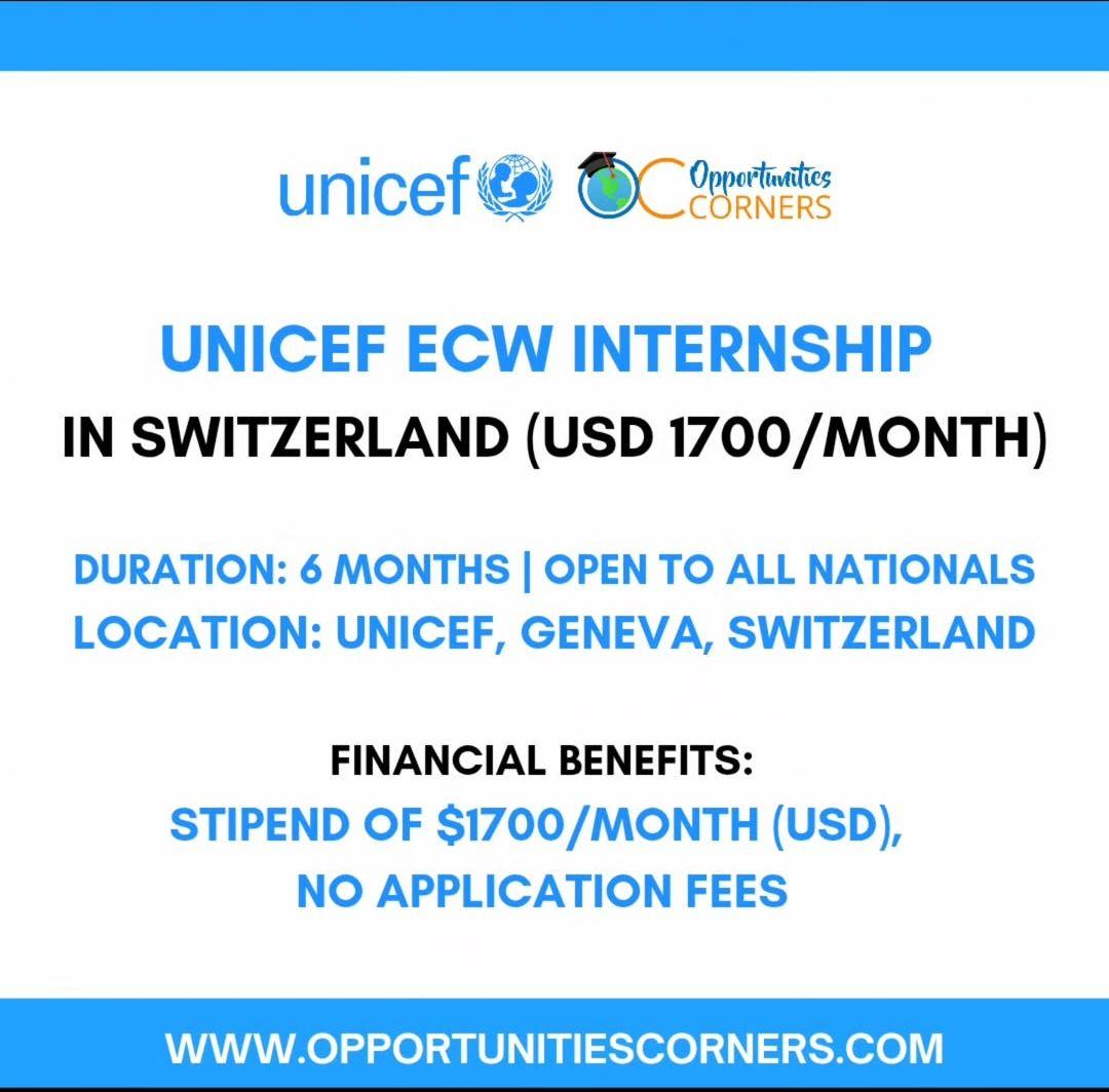 UNICEF INTERNSHIP
