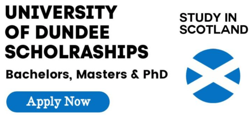 University Of Dundee Scholarships 2026 in Scotland