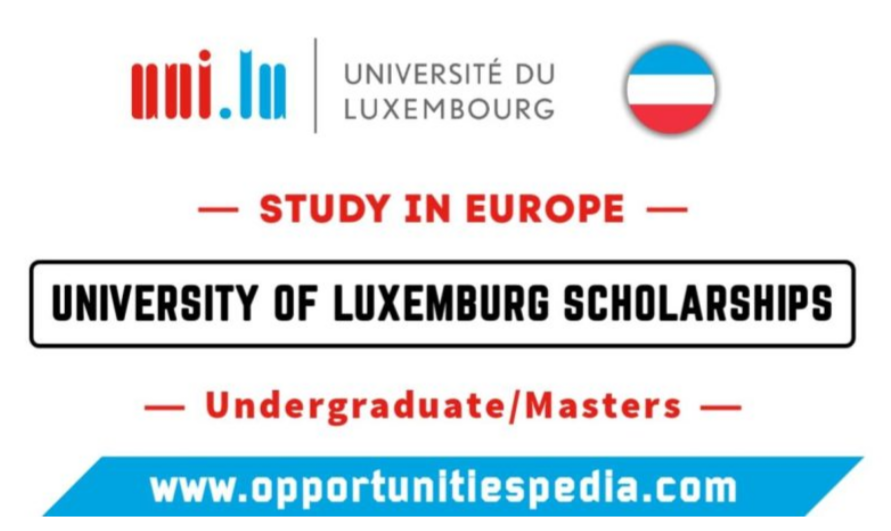 University of Luxembourg Scholarships 2026 (Study in Europe)
