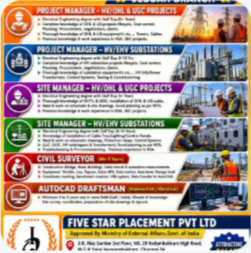 URGENT REQUIREMENT FOR SAUDI ARABIA