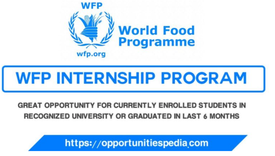 WFP Internship Program 2026 | World Food Programme Internships