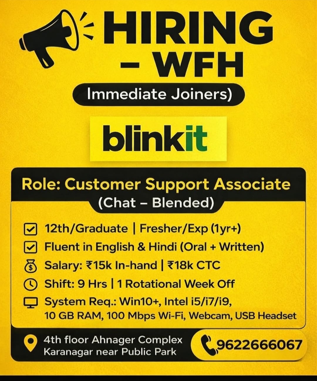 WORK FROM HOME OPPORTUNITY