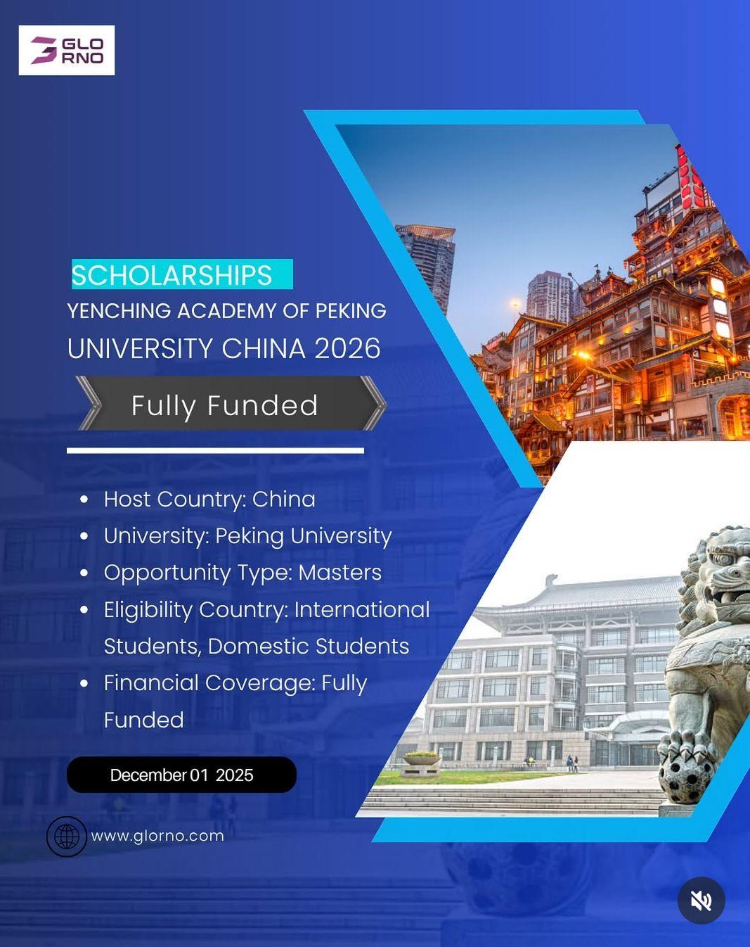 YENCHING ACADEMY OF PEKING UNIVERSITY CHINA 2026