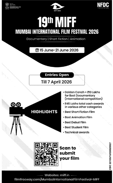 19th Mumbai International Film Festival (MIFF)