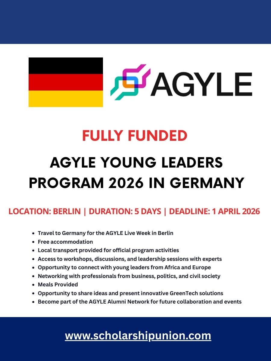 AGYLE Young Leaders Program 2026 in Germany