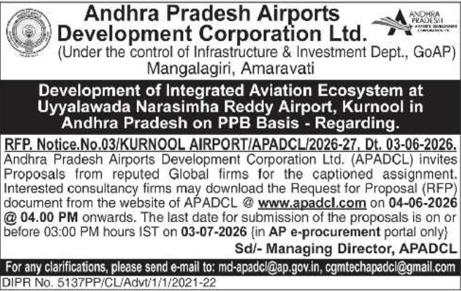 APADCL: Aviation Ecosystem Development RFP