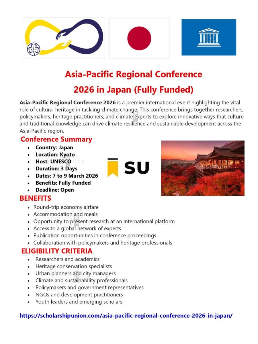 Asia-Pacific Regional Conference 2026 In Japan