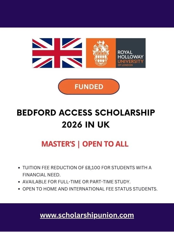 Bedford Access Scholarship 2026 in UK