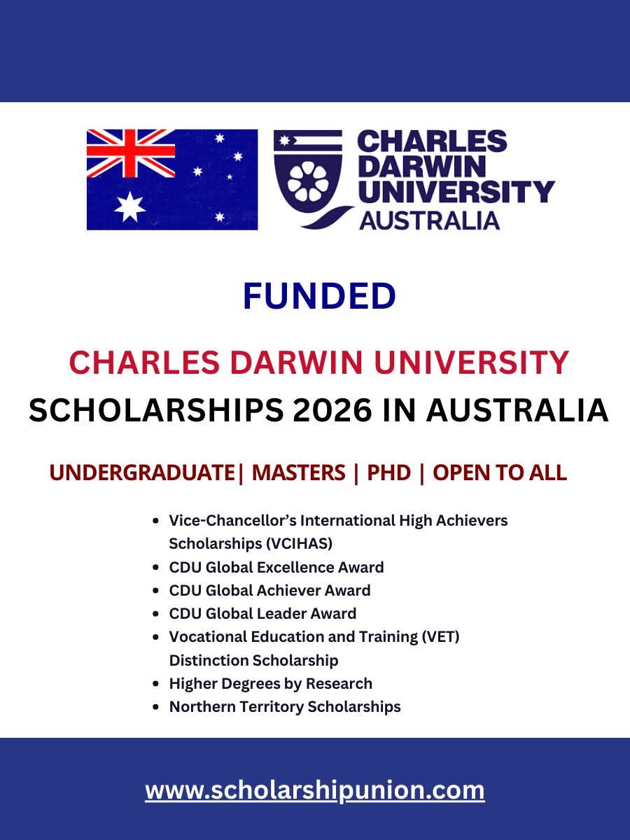 Charles Darwin University Scholarships 2026 In Australia