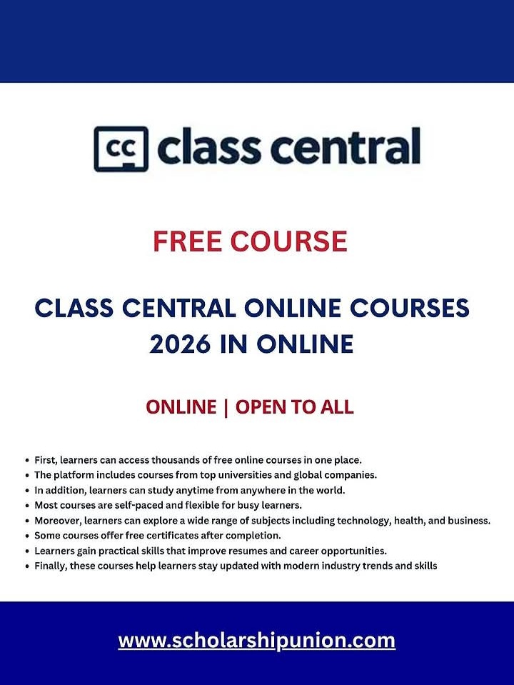 Class Central Online Courses 2026