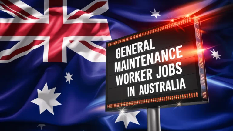 General Maintenance Worker Jobs In Australia