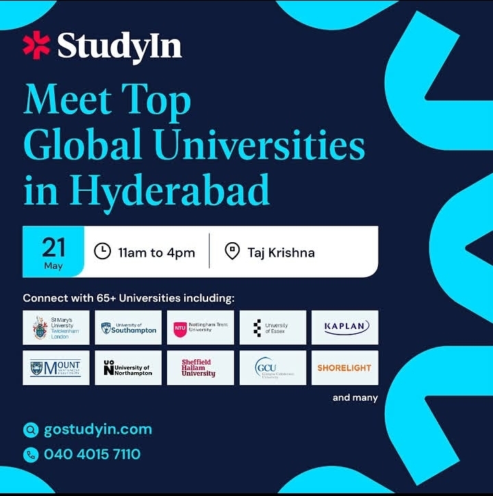 Global University Fair 2025: Hyderabad Edition