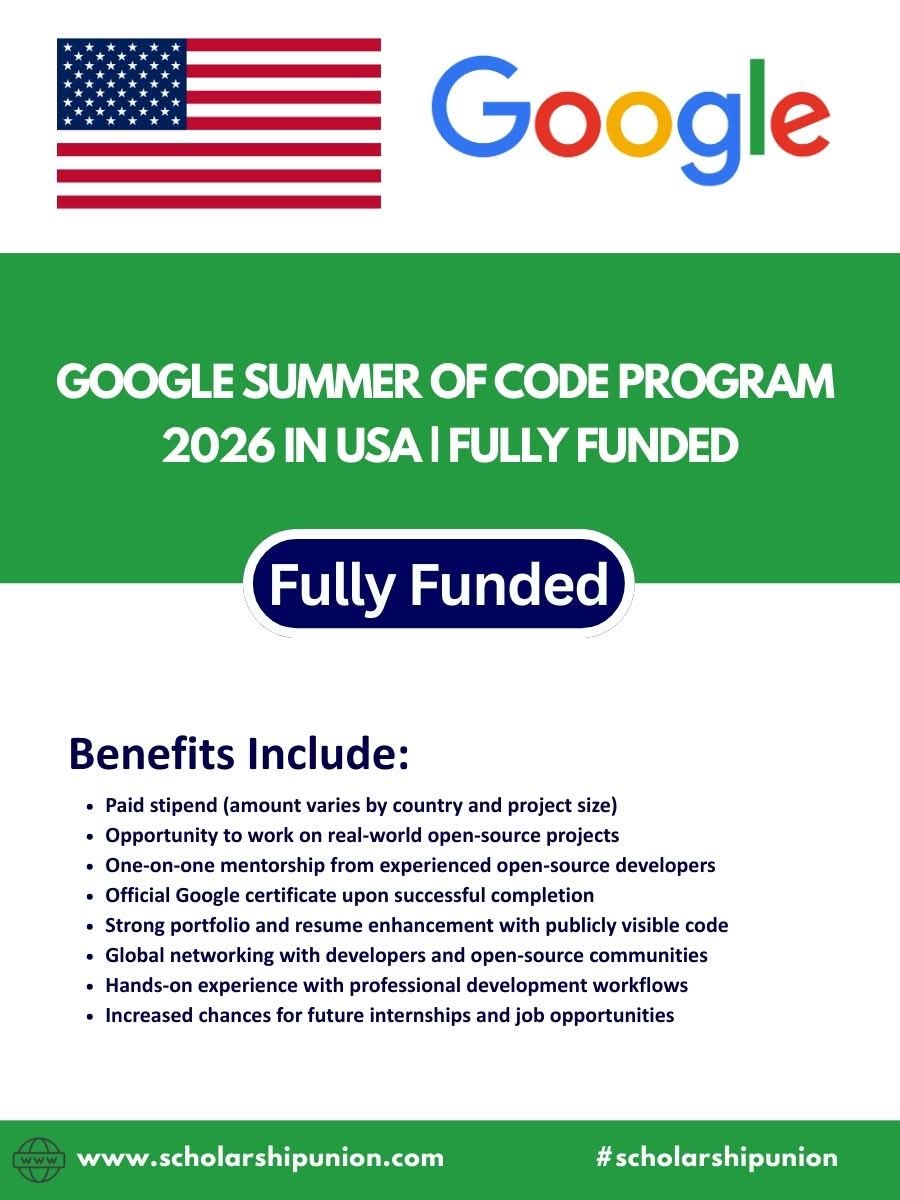 Google Summer of Code Program 2026 in USA
