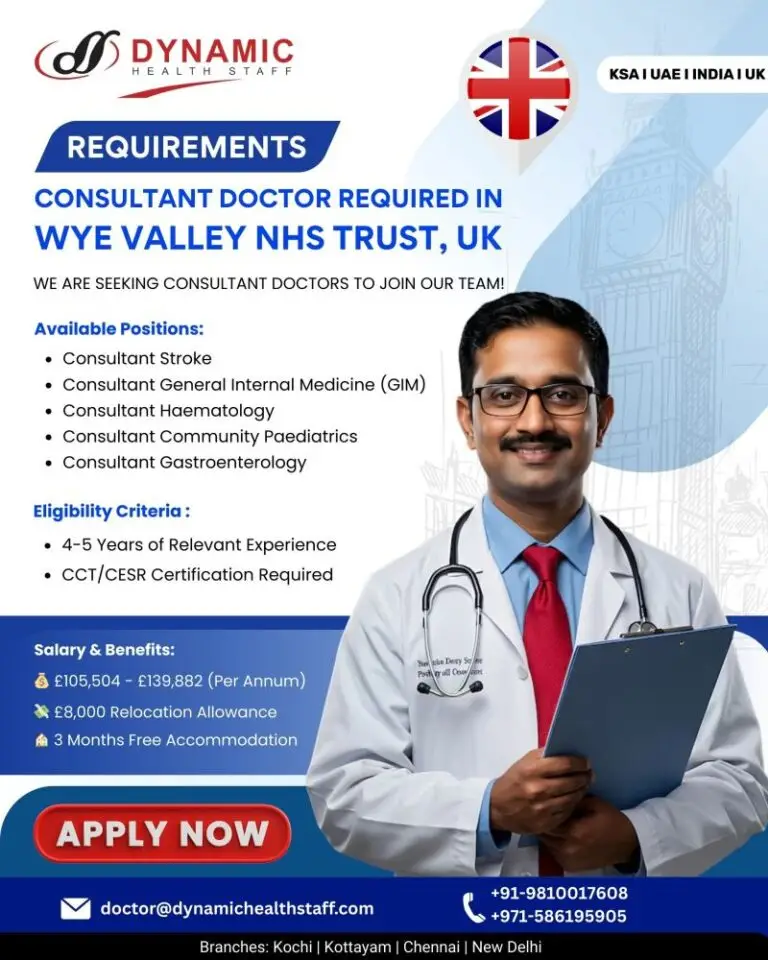 HIRING CONSULTANT DOCTORS IN UK