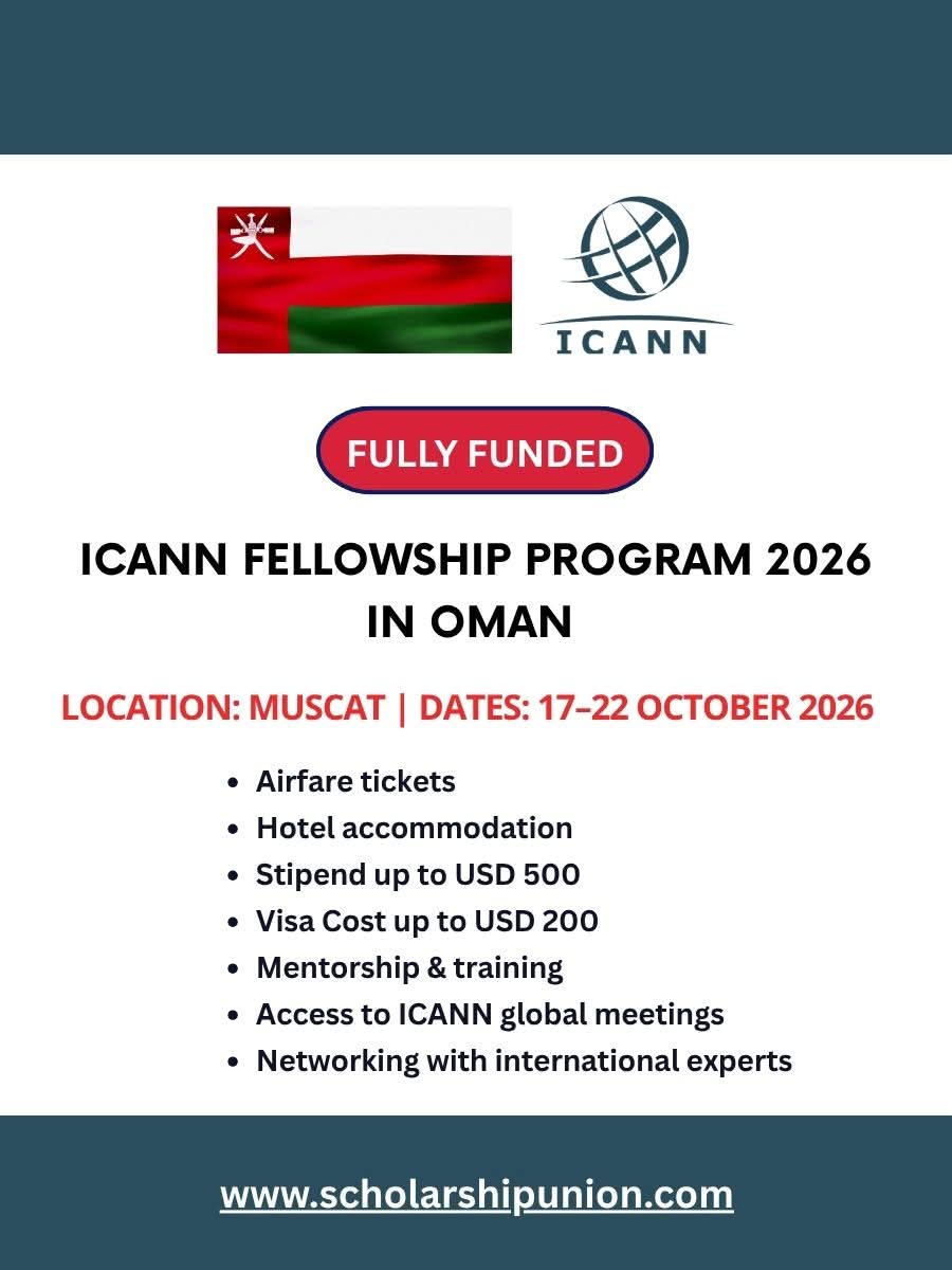 ICANN Fellowship Program 2026 in Oman