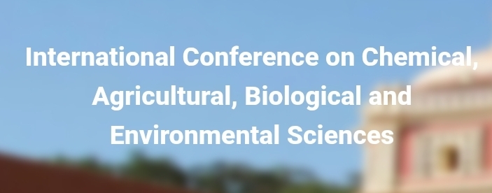 International Conference on Chemical, Agricultural, Biological and Environmental Sciences (ICCABES) In Istanbul, Türkiye