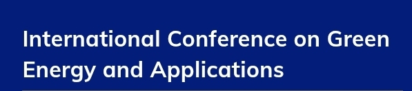 International Conference on Green Energy and Applications (ICGEA) In Samara, Russia
