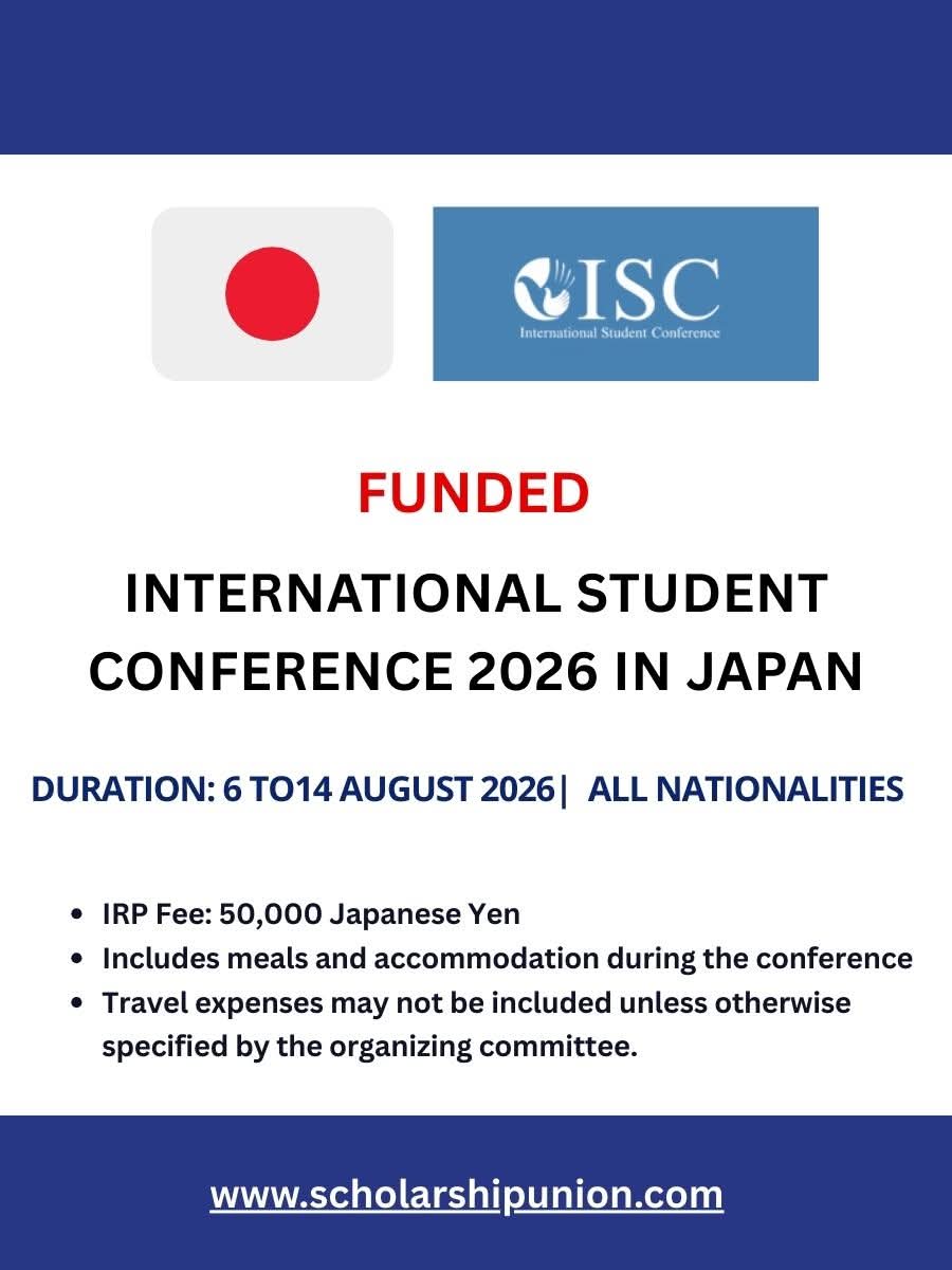 International Student Conference (ISC) 2026 In Japan