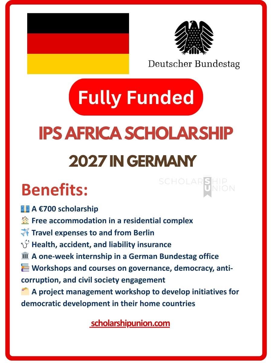 IPS Africa Scholarship 2027 in Germany