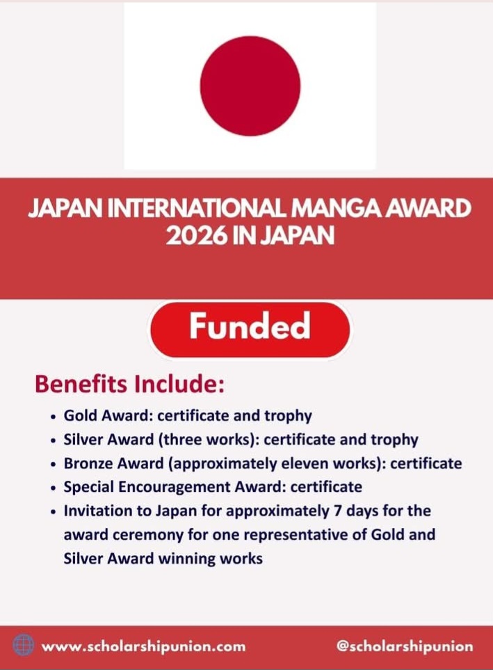Japan International MANGA Award 2026 in Japan