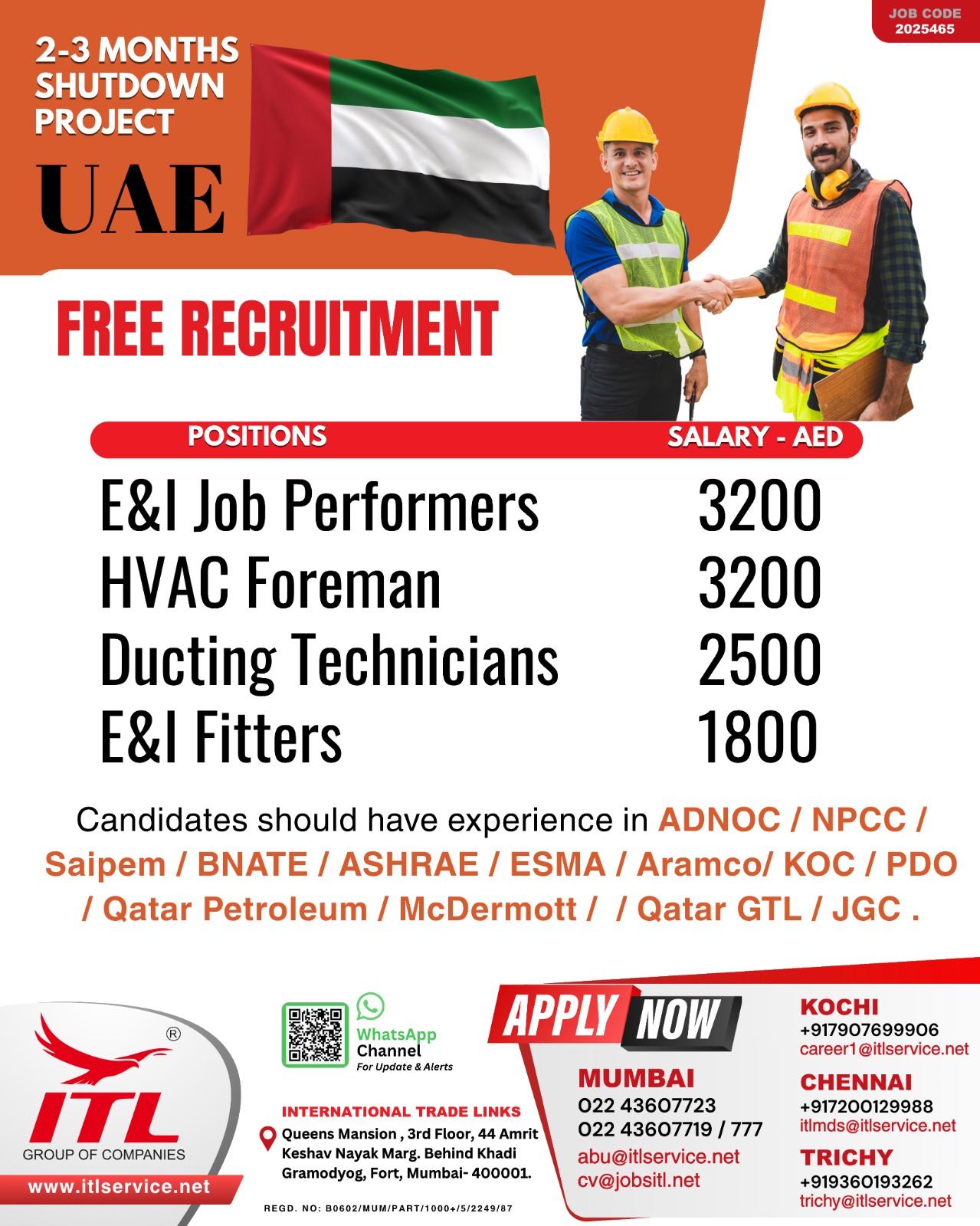 Job Opportunity  Alert