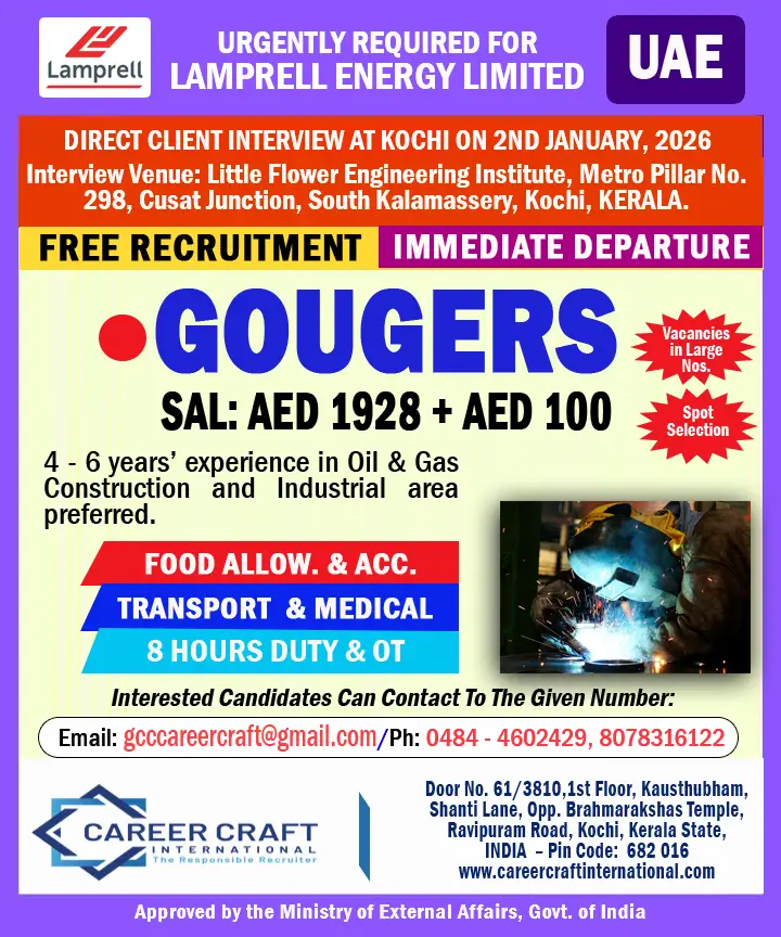 Lamprell Energy Limited Job In UAE