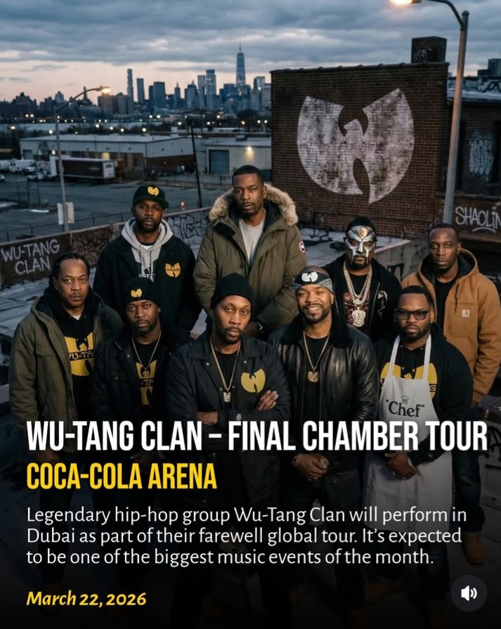 Legendary Wu-Tang Clan Show in Dubai