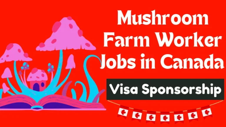 Mushroom Farm Worker Jobs in Canada