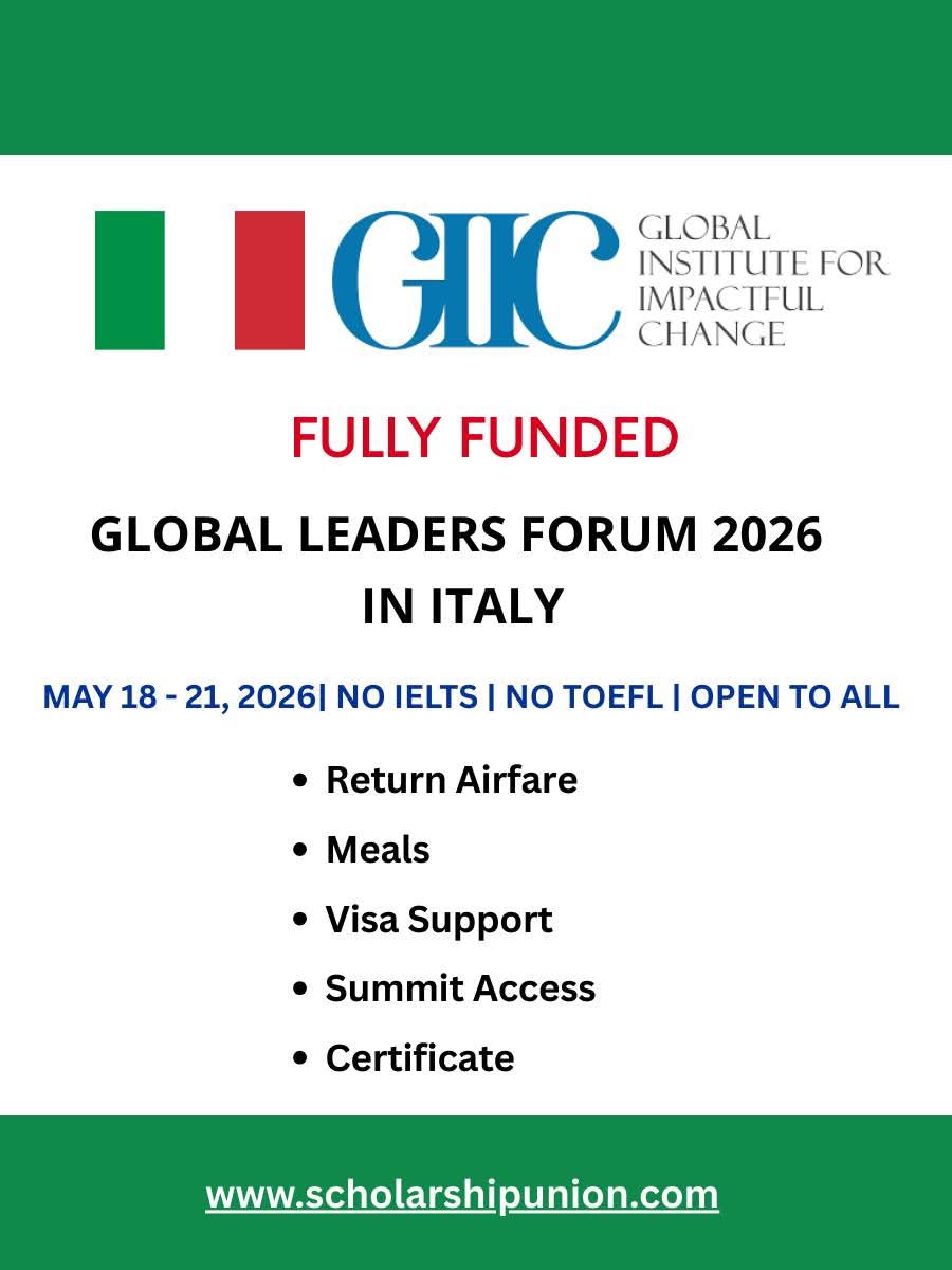 The Global Leaders Forum 2026 in Milan, Italy