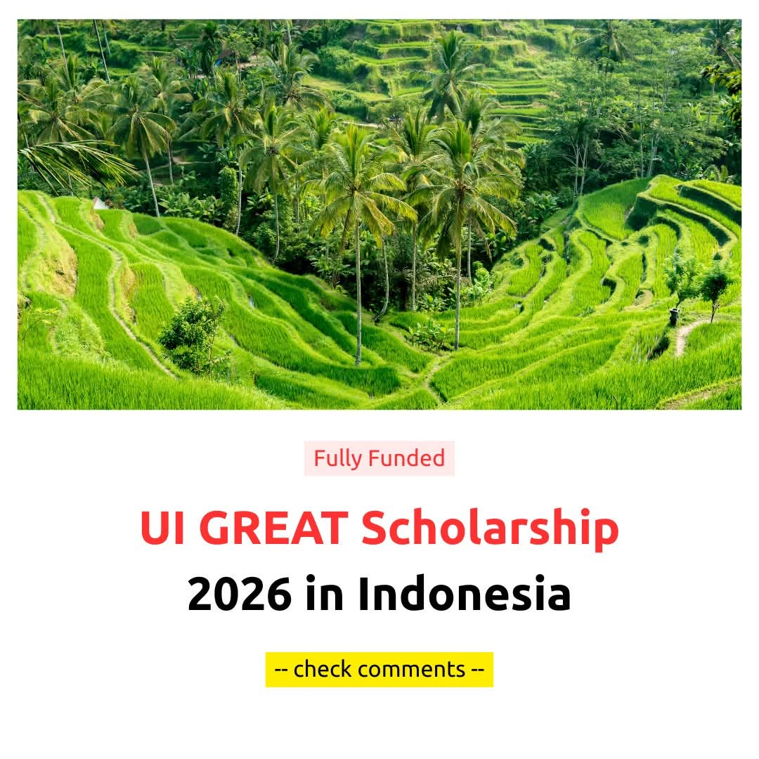 UI GREAT Scholarship 2026 in Indonesia