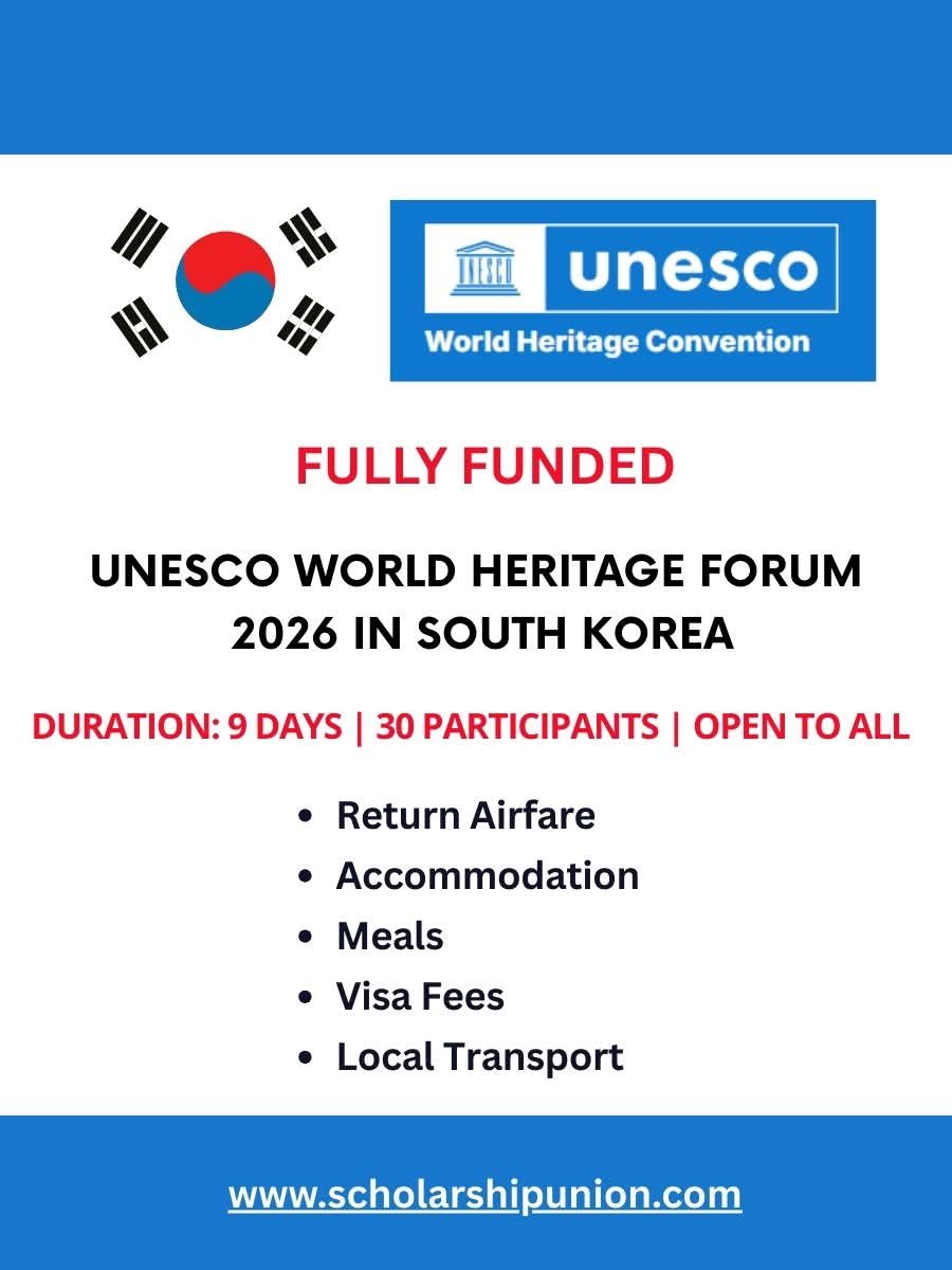 UNESCO World Heritage Forum 2026 In South Korea