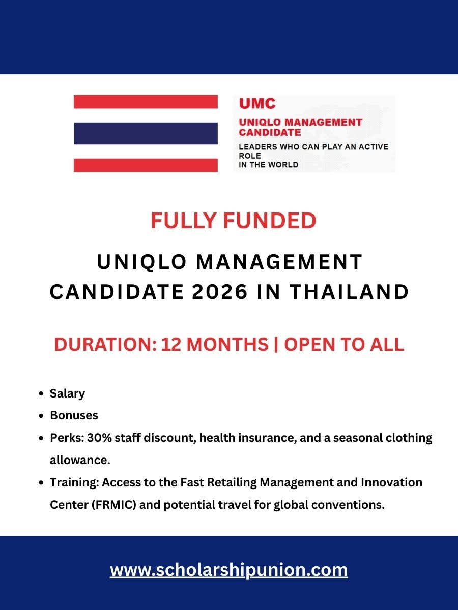 UNIQLO Management Candidate (UMC) 2026 in Thailand