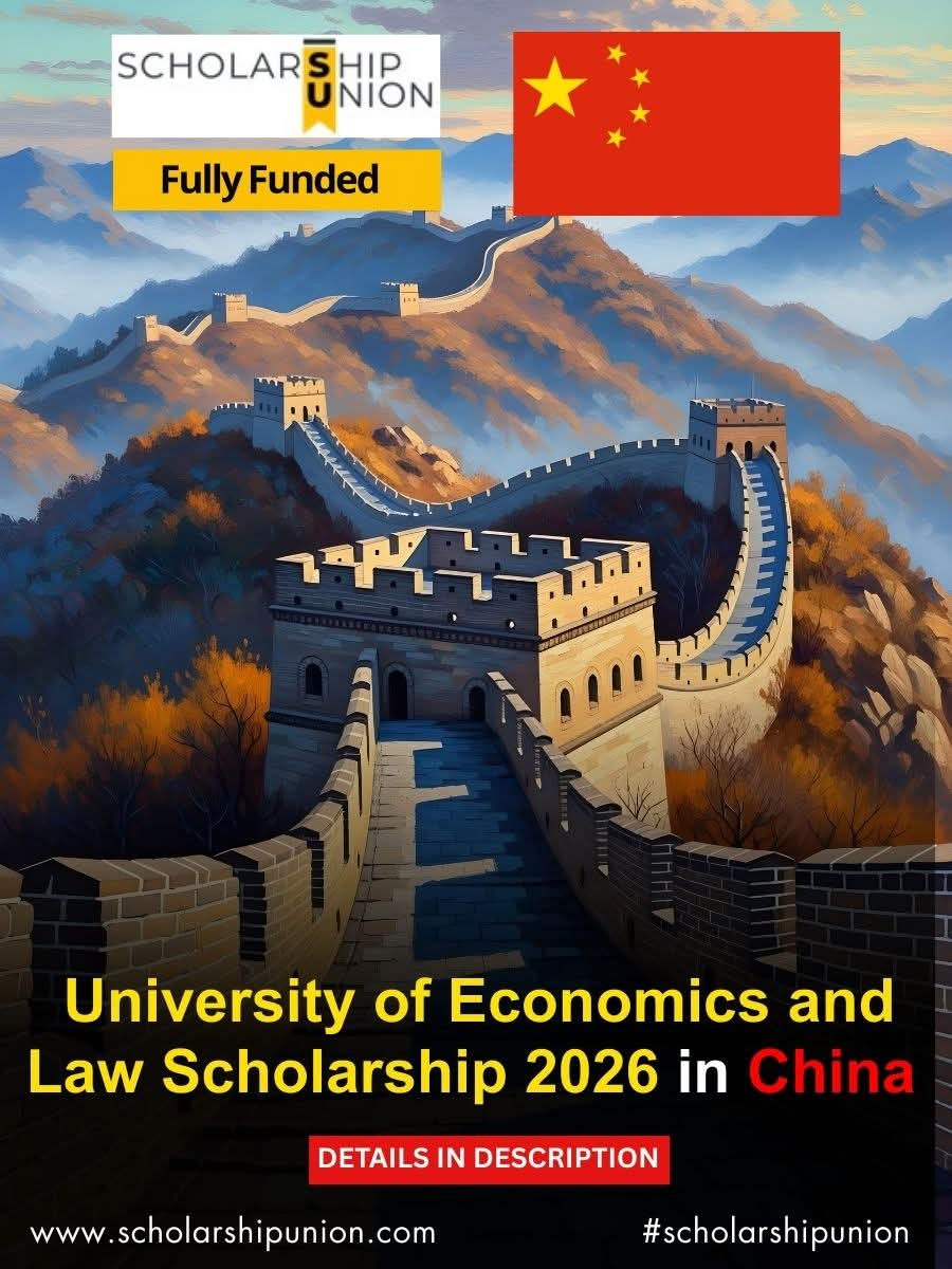 University of Economics and Law Scholarship 2026 in China