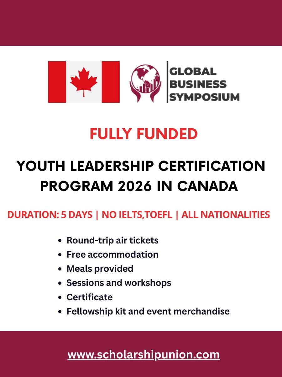 Youth Leadership Certification Program 2026 in Canada