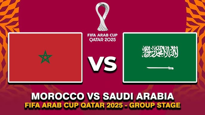 FIFA ARAB CUP - Group B: Morocco 1-0 Saudi Arabia